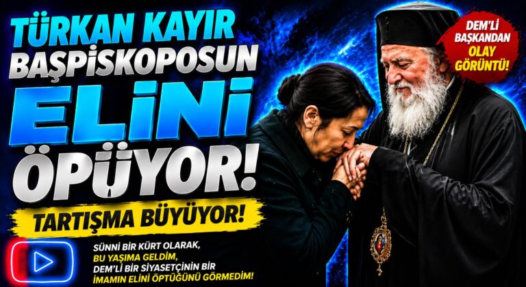 Belediye Başkanı Başpiskoposun Elini Öptü 