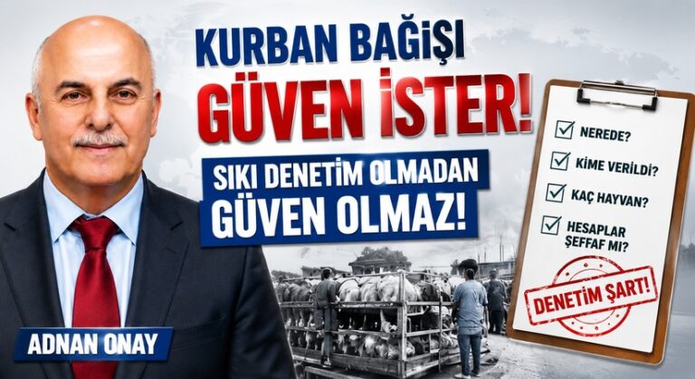 DERNEKLERE SIKI DENETİM YAPILMALI