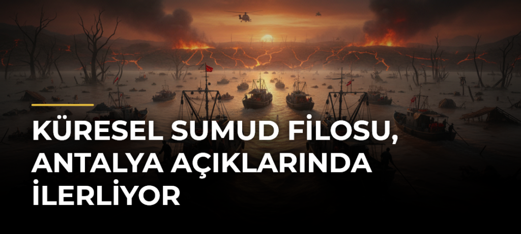 Küresel Sumud Filosu, Antalya açıklarında ilerliyor