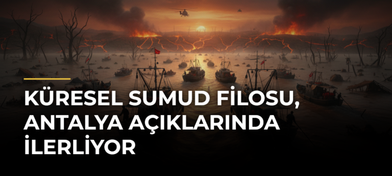 Küresel Sumud Filosu, Antalya açıklarında ilerliyor