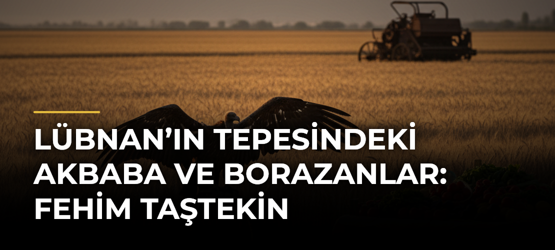 Lübnan’ın Tepesindeki Akbaba ve Borazanlar: Fehim Taştekin