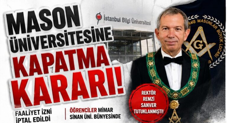 Mason Locası Bağlantılı Vakıf Üniversitesi Kapatıldı