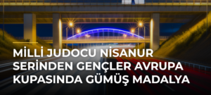 Milli judocu Nisanur Serinden Gençler Avrupa Kupasında gümüş madalya