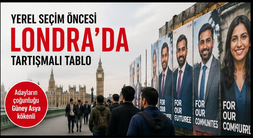 Londra’da Seçim Afişleri Tartışması