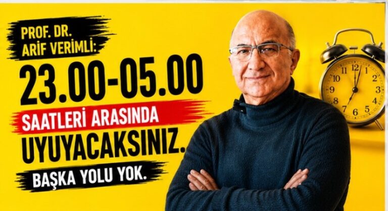 ARİF VERİMLİ’DEN KRİTİK UYARI