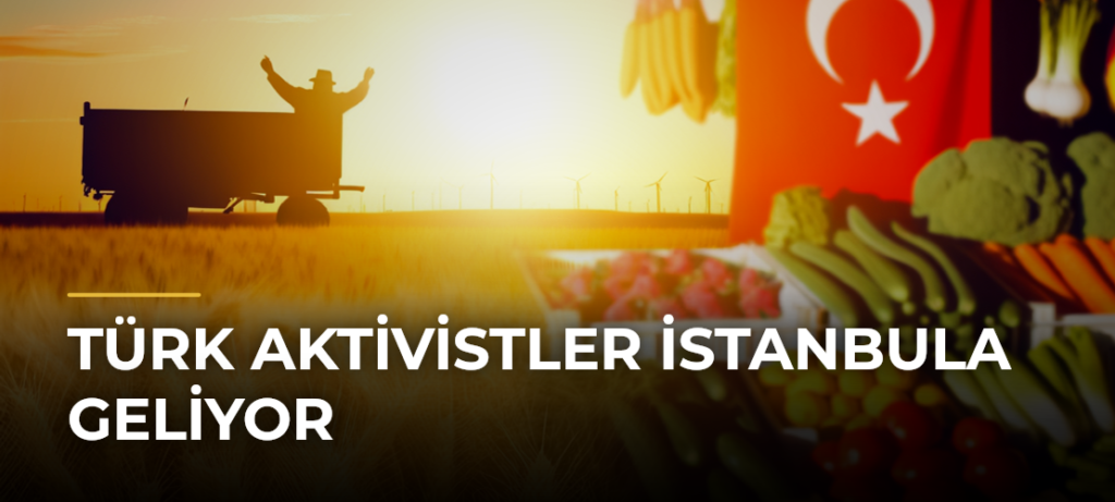 Türk Aktivistler İstanbula Geliyor
