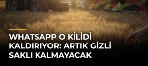 WhatsApp o kilidi kaldırıyor: Artık gizli saklı kalmayacak
