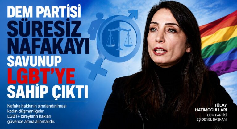 DEM PARTİ’NİN TUTUMU TEPKİ ÇEKİYOR