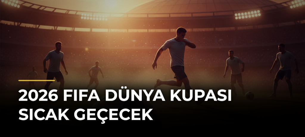 2026 FIFA Dünya Kupası Sıcak Geçecek