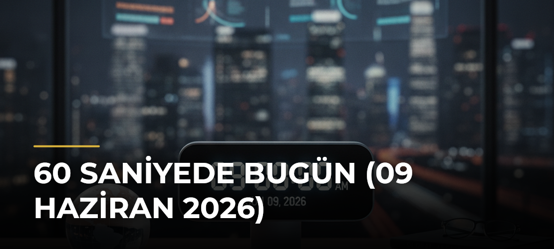 60 Saniyede Bugün (09 Haziran 2026) - Haber Sitesi