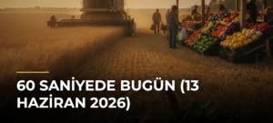 60 Saniyede Bugün (13 Haziran 2026)