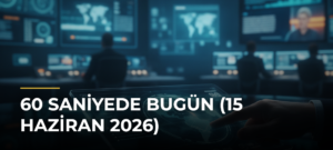 60 Saniyede Bugün (15 Haziran 2026)
