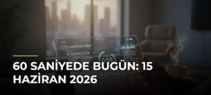 60 Saniyede Bugün: 15 Haziran 2026