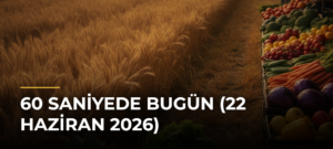60 saniyede bugün (22 Haziran 2026)
