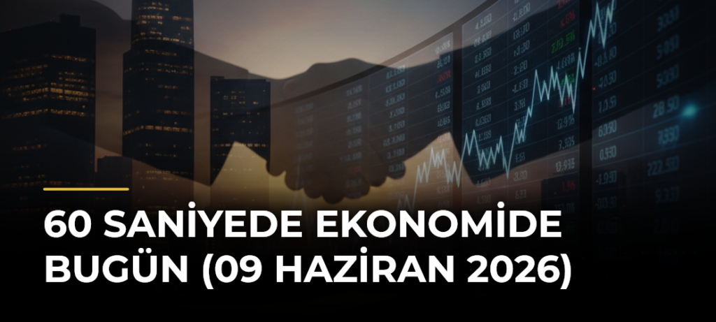 60 Saniyede Ekonomide Bugün (09 Haziran 2026)