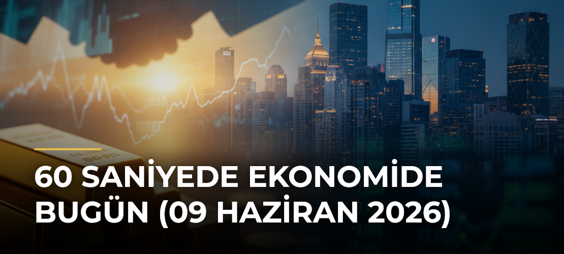 60 Saniyede Ekonomide Bugün (09 Haziran 2026)