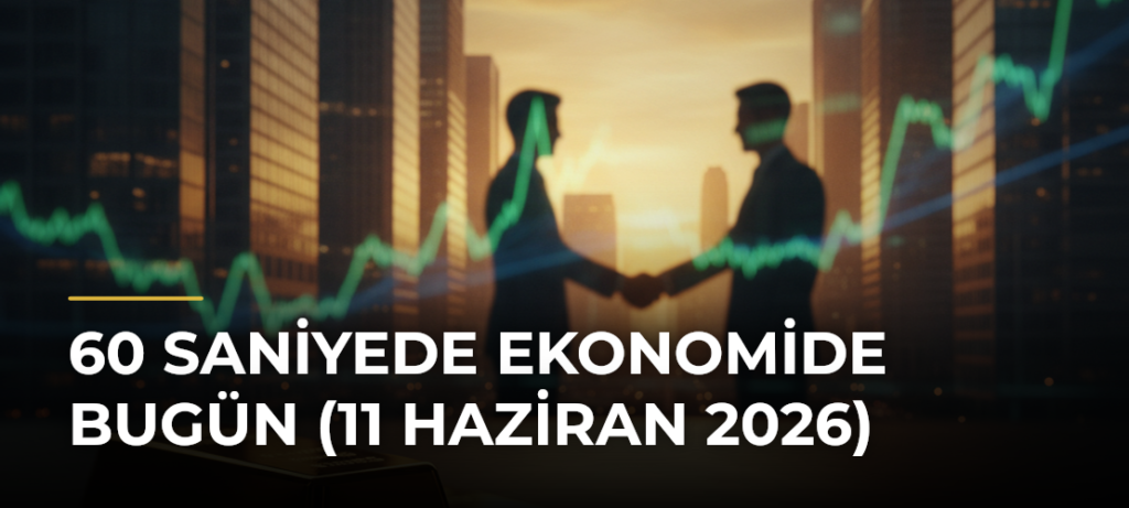 60 Saniyede Ekonomide Bugün (11 Haziran 2026)