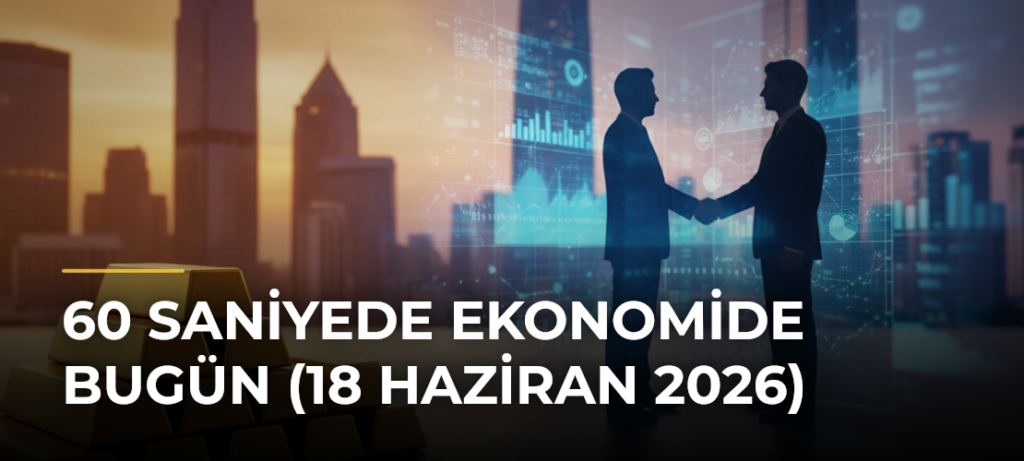 60 Saniyede Ekonomide Bugün (18 Haziran 2026)
