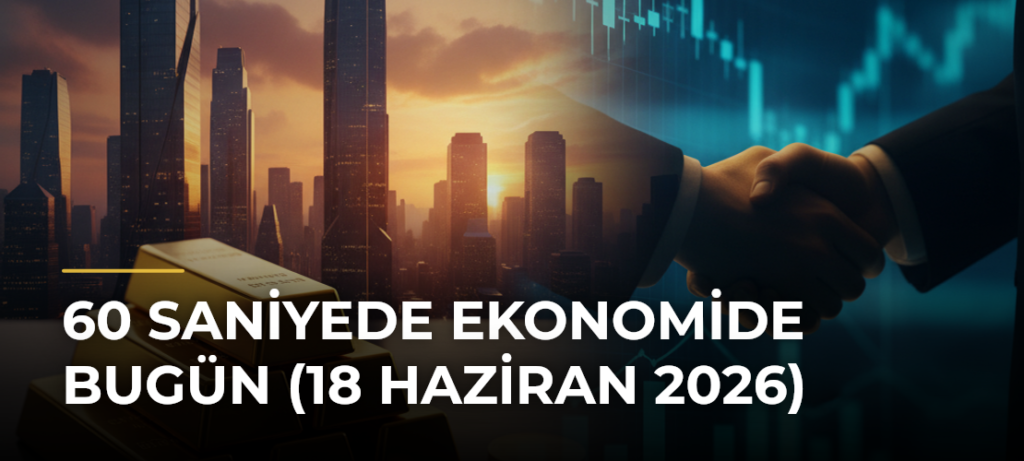 60 Saniyede Ekonomide Bugün (18 Haziran 2026)