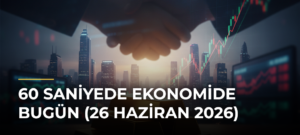 60 Saniyede Ekonomide Bugün (26 Haziran 2026)