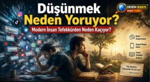 Düşünmek Neden Yoruyor? Modern İnsan Tefekkürden Neden Kaçıyor?