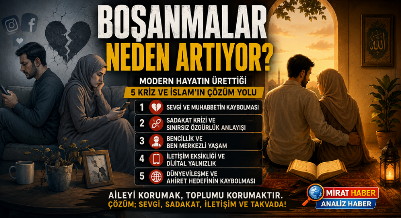 Evlilikler Neden Yıkılıyor? Fıtrattan Uzaklaşmanın 5 Acı Sonucu