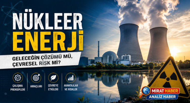 Nükleer Enerji: Geleceğin Çözümü mü, Çevresel Risk mi?