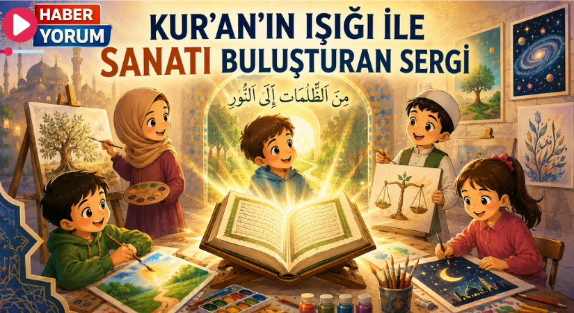 KUR’AN’IN IŞIĞI İLE SANATI BULUŞTURAN SERGİ