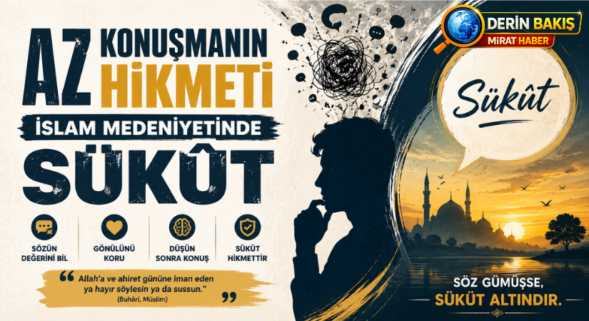 Az Konuşmanın Hikmeti: İslam Medeniyetinde Sükût