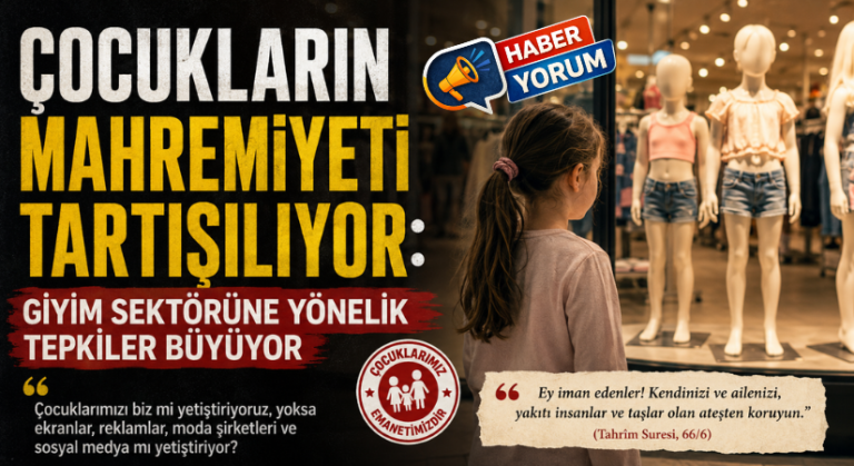 Çocukların Mahremiyeti Tartışılıyor: Giyim Sektörüne Yönelik Tepkiler Büyüyor