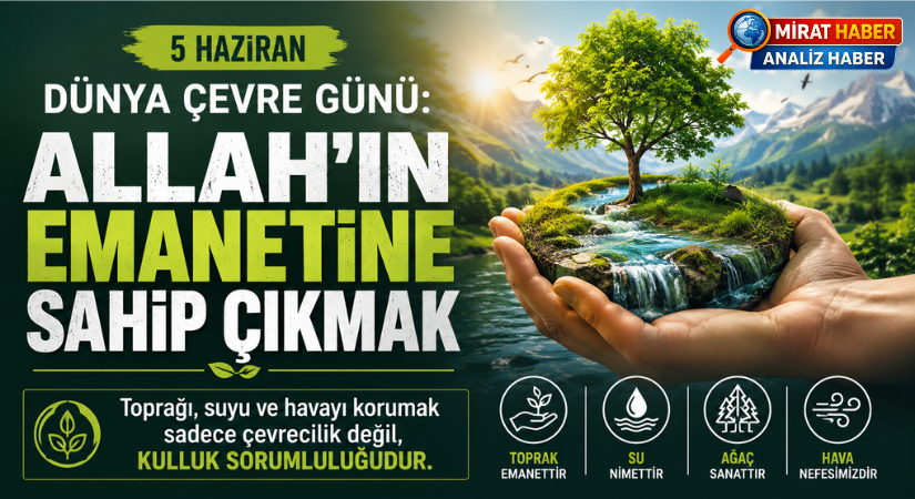 5 Haziran Dünya Çevre Günü: İnsanlığın Emanetine Ne Oluyor?