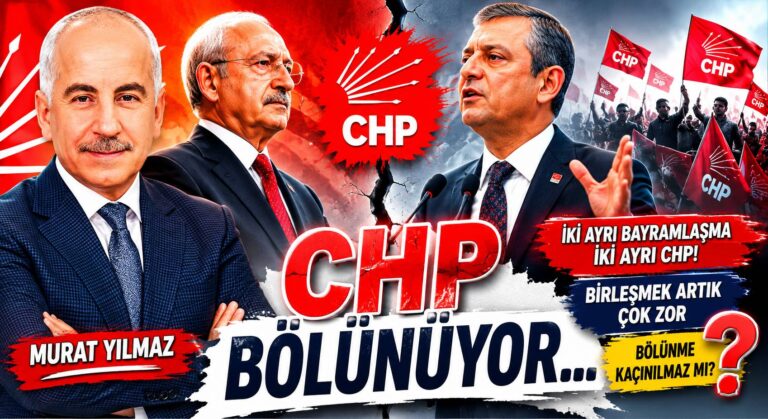 CHP Bölünüyor
