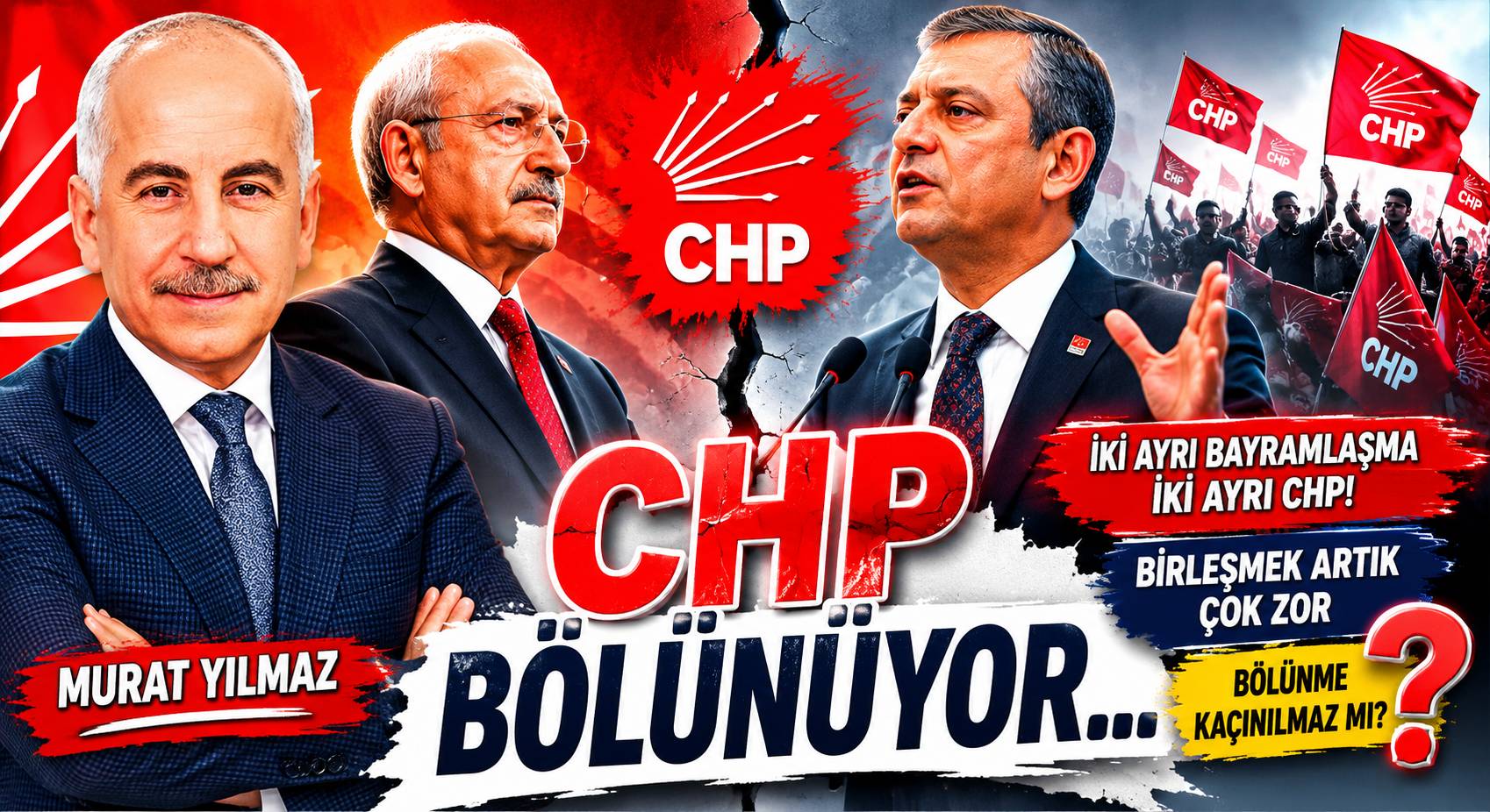 CHP Bölünüyor