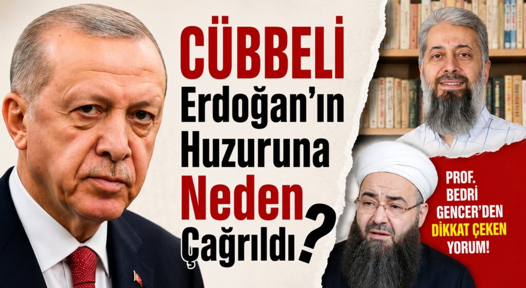 Cumhurbaşkanı Erdoğan, Cübbeli Ahmet Görüşmesi