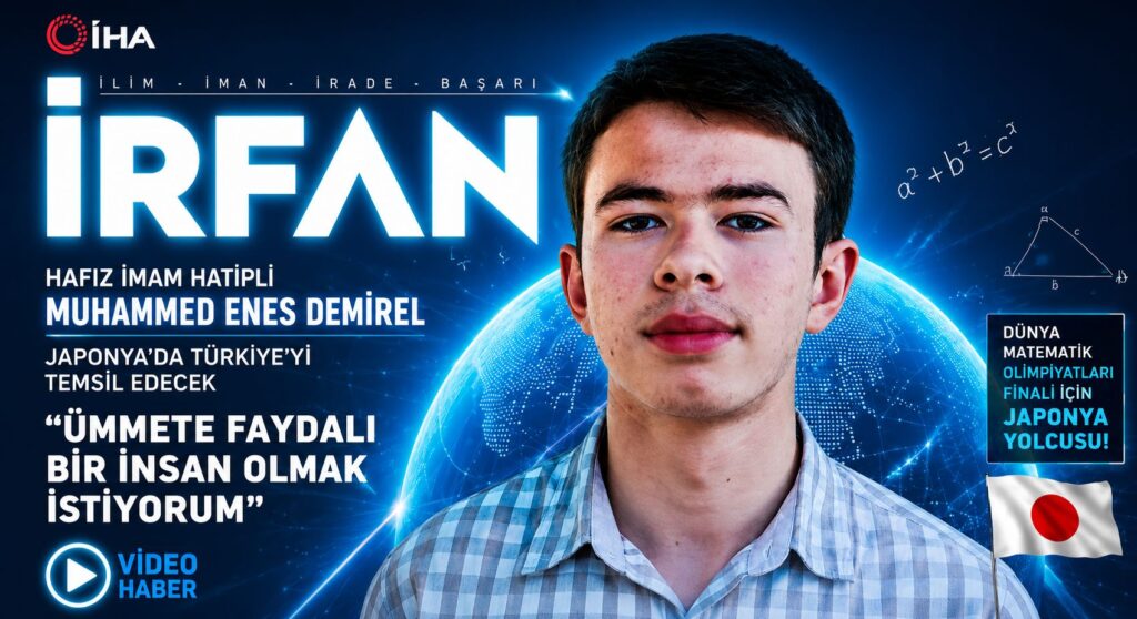Hafız İmam Hatipli Muhammed Enes Demirel Japonya’da