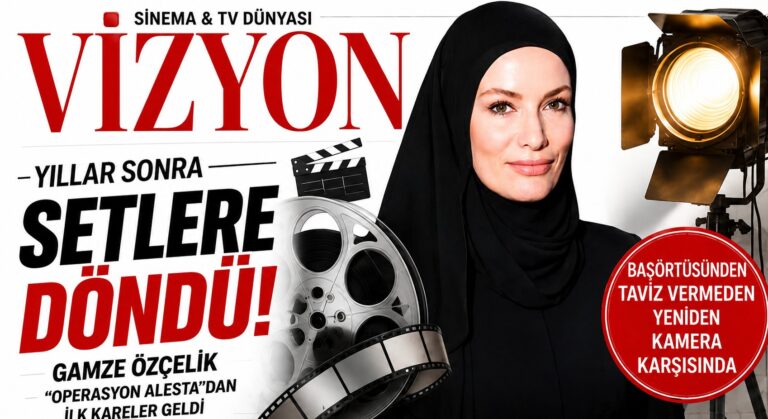 Gamze Özçelik Yıllar Sonra Setlere Döndü!