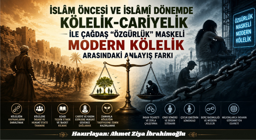 İslâm Öncesi ve İslâmî Dönemde Kölelik-Cariyelik ile Çağdaş “Özgürlük” Maskeli Modern Kölelik Arasındaki Anlayış Farkı