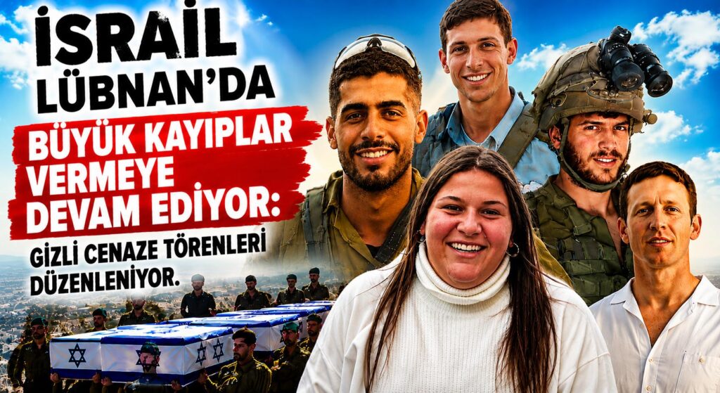 İsrail’in Lübnan’daki Büyük Kayıpları Gizlenemiyor