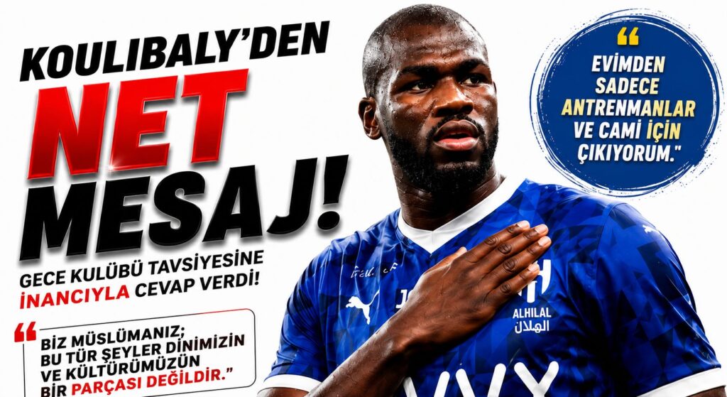 Dünyaca Ünlü Futbolcu Kalidou Koulibaly: Biz Müslümanız