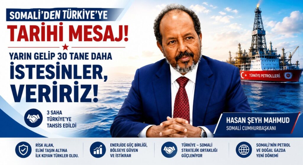 Somali Cumhurbaşkanı’ndan Türkiye’ye Net Mesaj