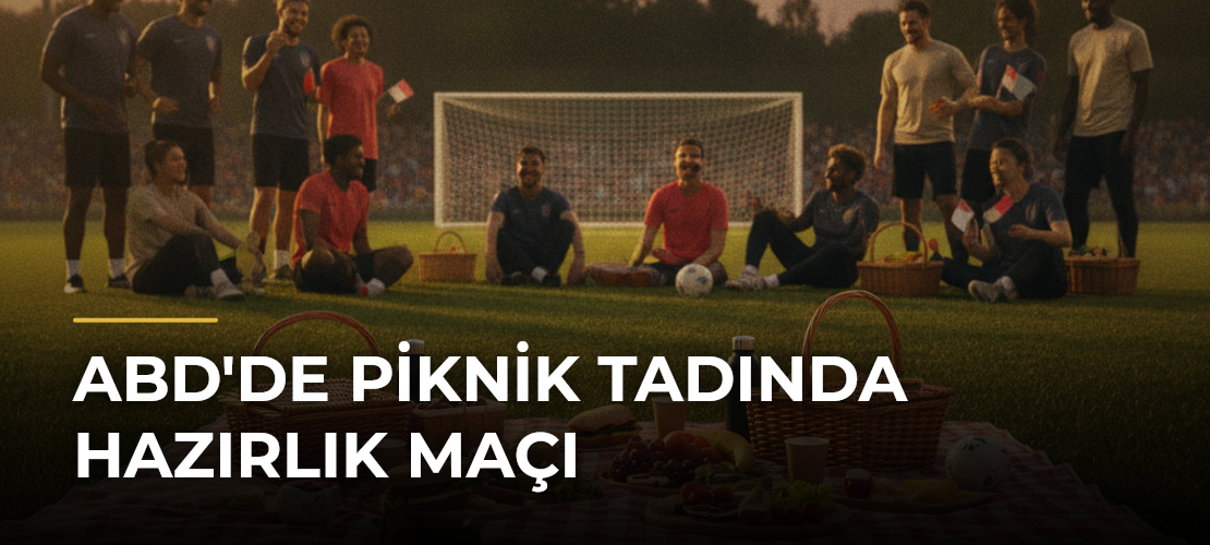 ABD'de Piknik Tadında Hazırlık Maçı - Mirat Haber