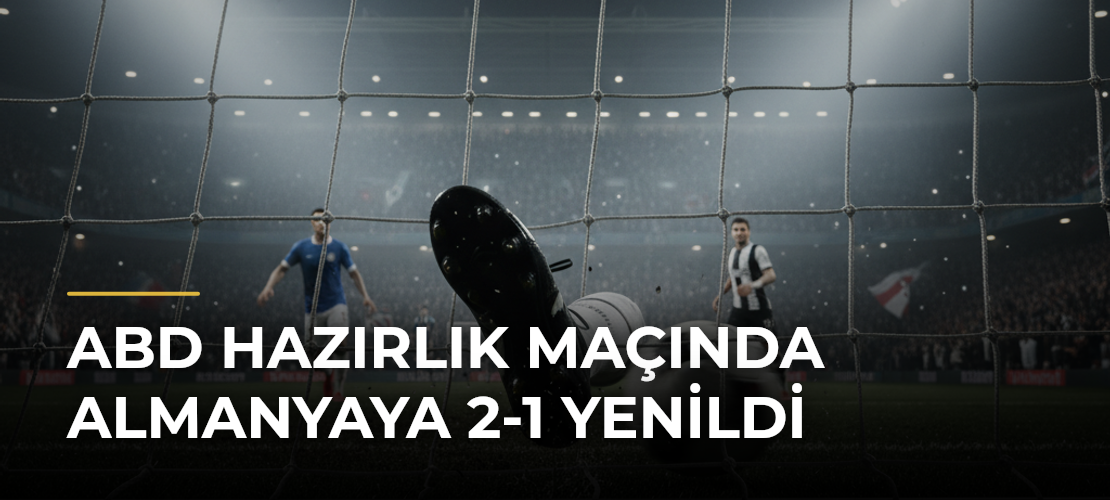 ABD hazırlık maçında Almanyaya 2-1 yenildi - Mirat Haber
