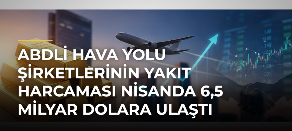 ABDli hava yolu şirketlerinin yakıt harcaması nisanda 6,5 milyar dolara ulaştı