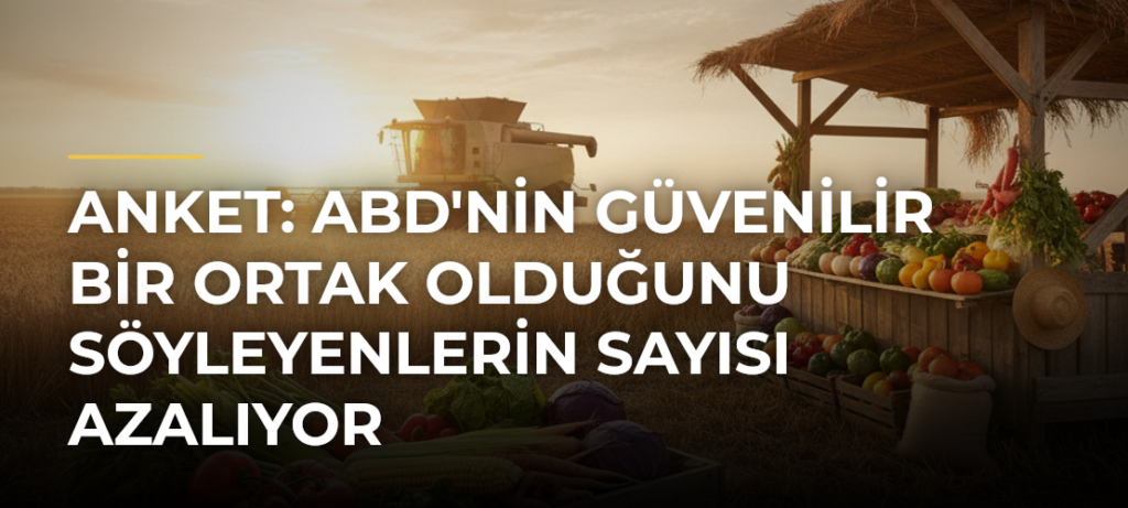 Anket: ABD’nin Güvenilir Bir Ortak Olduğunu Söyleyenlerin Sayısı Azalıyor