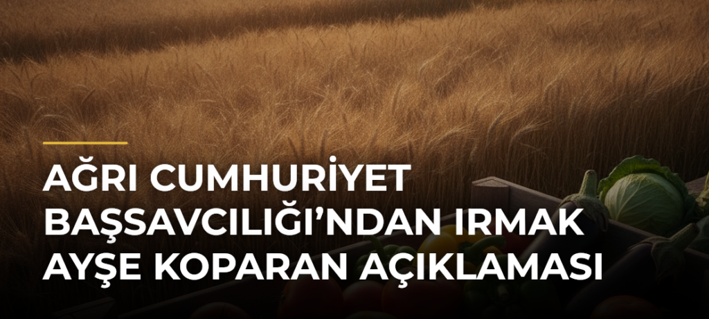Ağrı Cumhuriyet Başsavcılığı’ndan Irmak Ayşe Koparan açıklaması