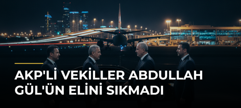 AKP’li Vekiller Abdullah Gül’ün Elini Sıkmadı