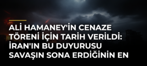 Ali Hamaney’in cenaze töreni için tarih verildi: İran’ın bu duyurusu savaşın sona erdiğinin en net kanıtı oldu
