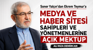 MEDYA VE HABER SİTESİ SAHİPLERİ VE YÖNETMENLERİNE AÇIK MEKTUP
