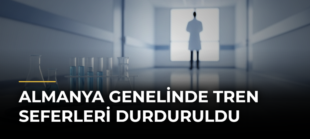 Almanya Genelinde Tren Seferleri Durduruldu