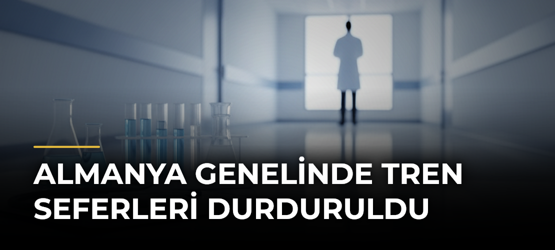 Almanya Genelinde Tren Seferleri Durduruldu